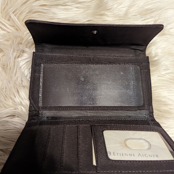 ETIENNE AIGNER WALLET BURGUNDY COLOR - Picture 5 of 5